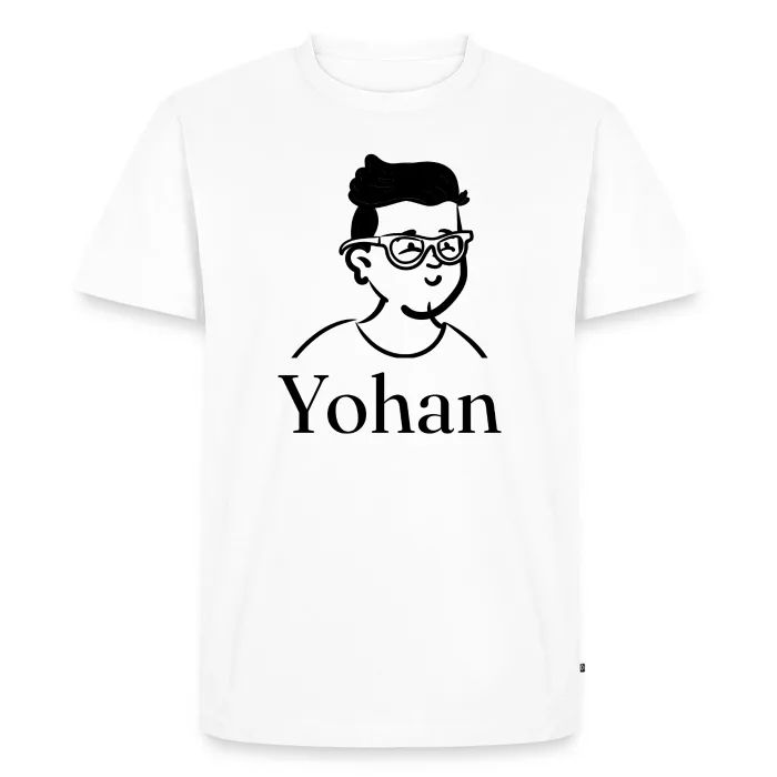 T-shirt personnalisé au prénom Yohan