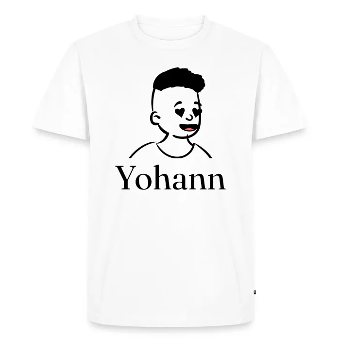 T-shirt personnalisé au prénom Yohann