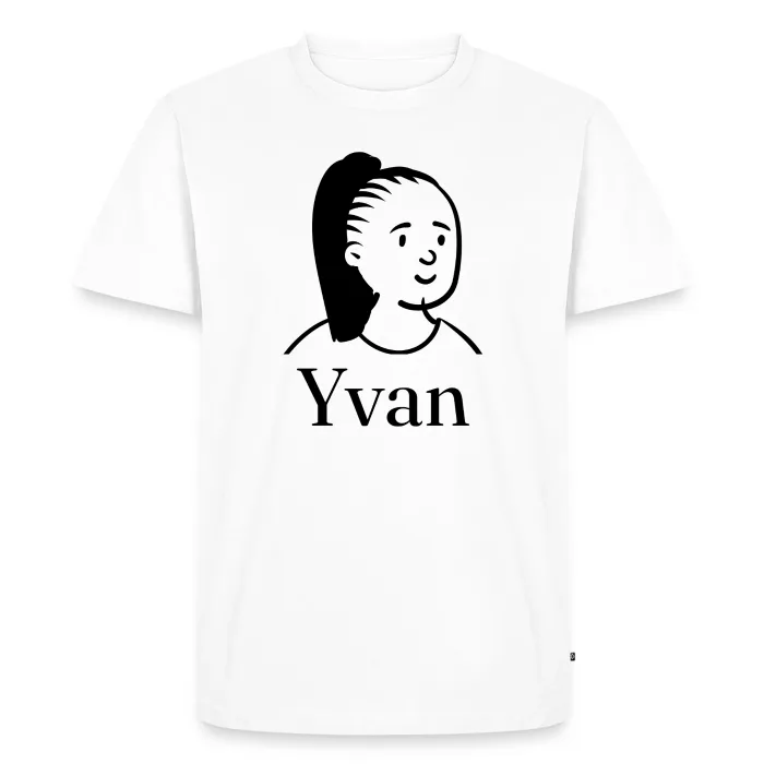 T-shirt personnalisé au prénom Yvan