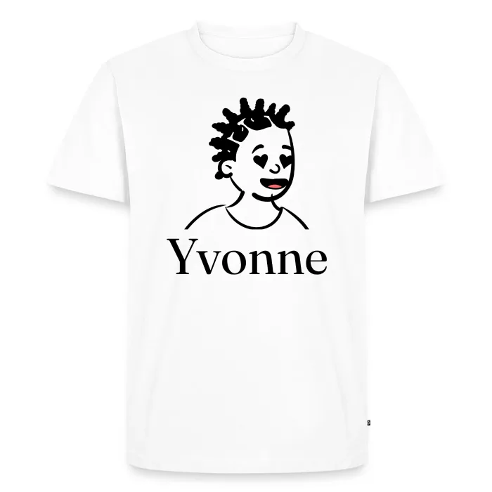 T-shirt personnalisé au prénom Yvonne
