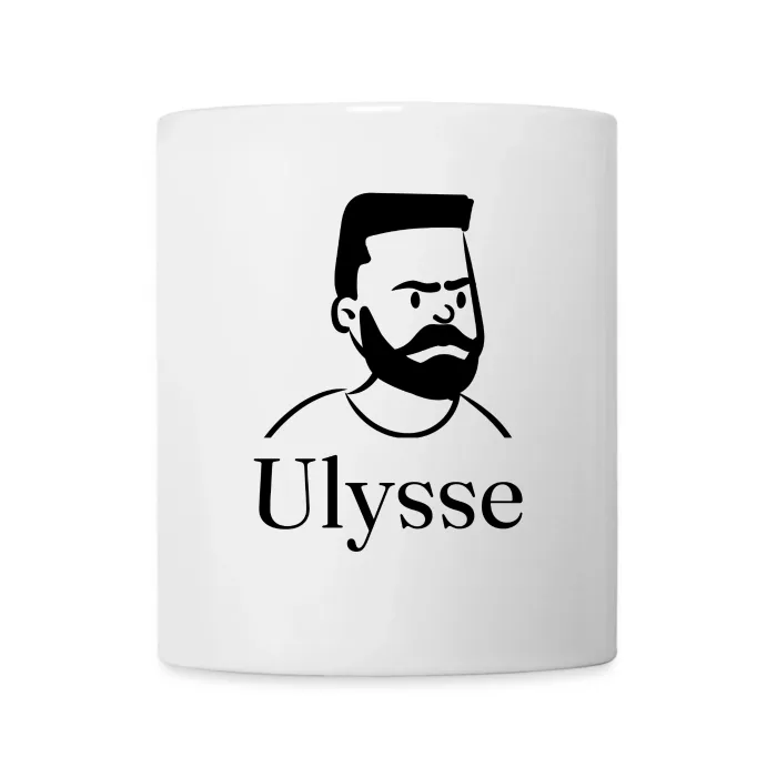 Mug personnalisé au prénom Ulysse