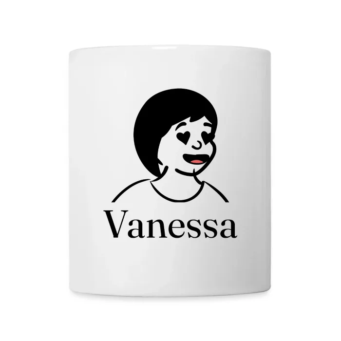 Mug personnalisé au prénom Vanessa