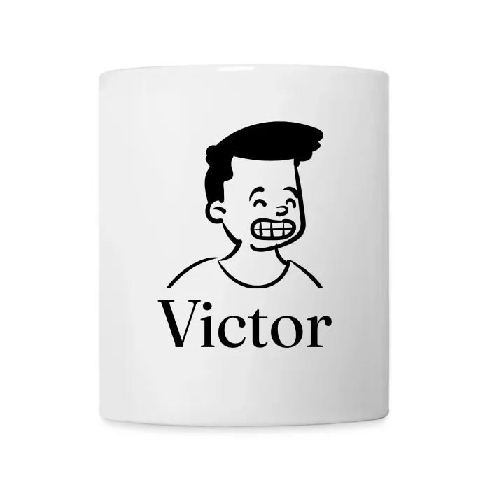 Mug personnalisé au prénom Victor