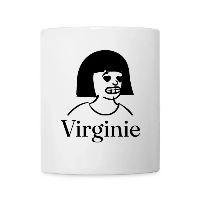Mug personnalisé au prénom Virginie