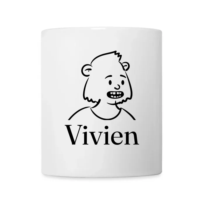 Mug personnalisé au prénom Vivien