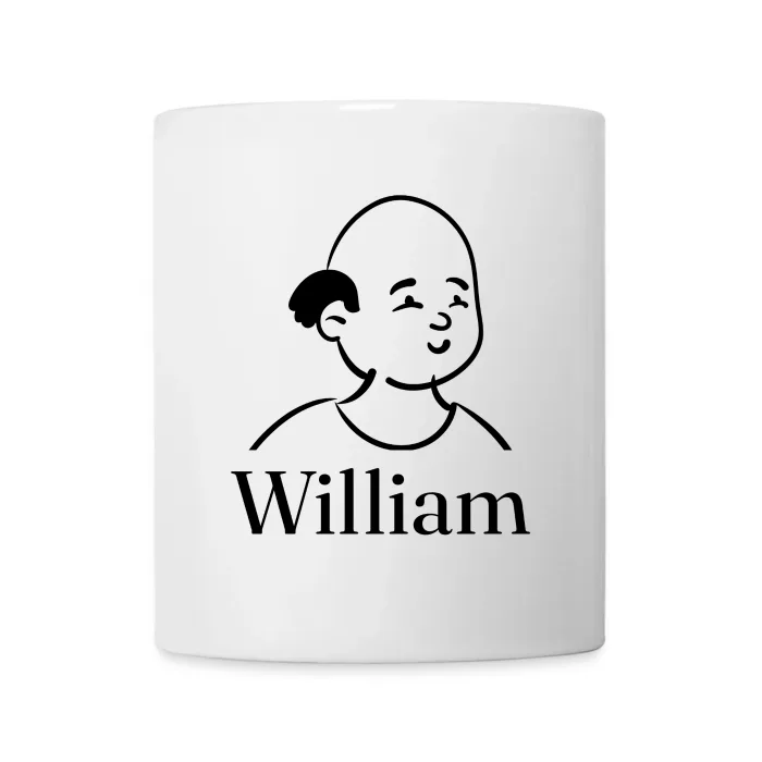 Mug personnalisé au prénom William