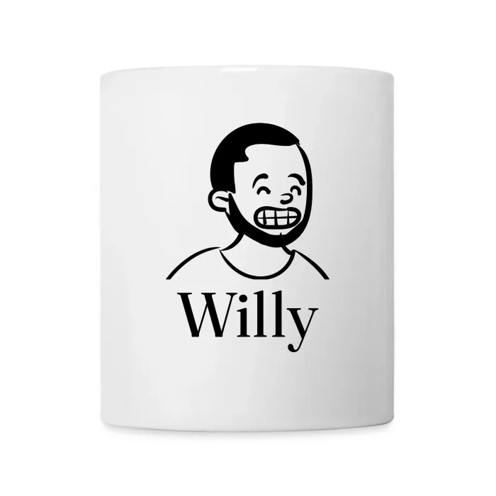 Mug personnalisé au prénom Willy
