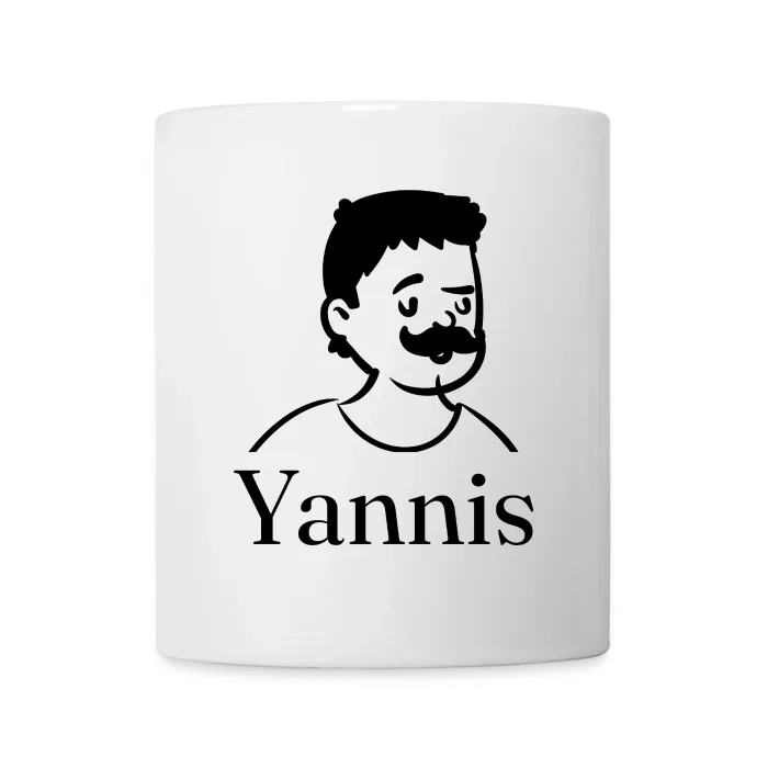 Mug personnalisé au prénom Yannis
