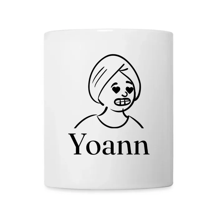 Mug personnalisé au prénom Yoann