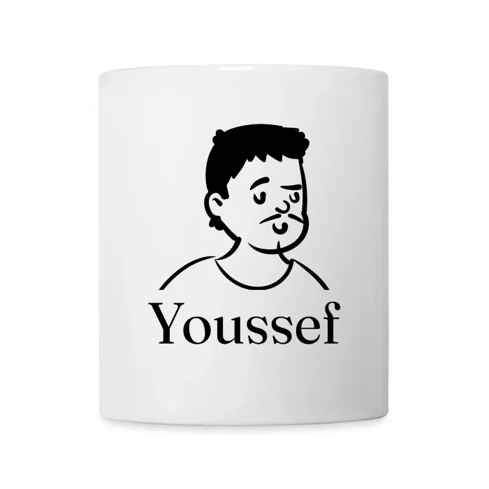 Mug personnalisé au prénom Youssef